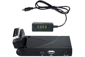 JOLLY LINE GBC DECODER DIGITALE TERRESTRE DVB-T2 HEVC 10 HD SCART/HDMI USB LAN