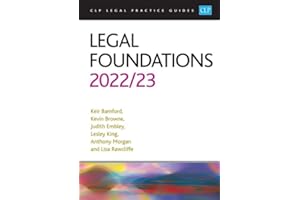 Legal Foundations 2022/2023: Legal Practice Course Guides (LPC)
