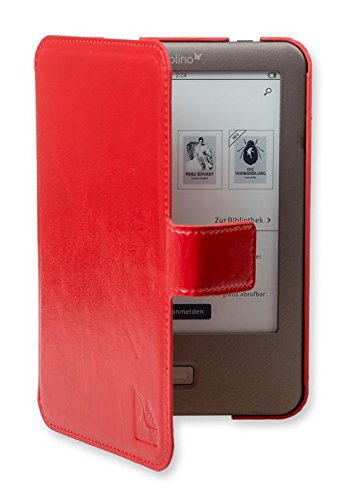 Preisvergleich Produktbild Gecko Covers Tolino Shine Slimfit beschermhoes - rood