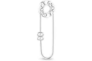 Gnoce Spilla Base con 2 Pezzi di Fermagli, Spilla in Argento Sterling 925 per Donne, Regalo di Spilla Festiva per Lei