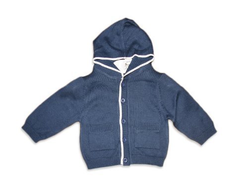 Baby Boys Cardigan Ex Store Lovely Fine Knit 100% cotton 6-9 months