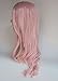 Deluxe Long Curly Pastel Pink Heat Resistant High Fashion Celebrity Wig
