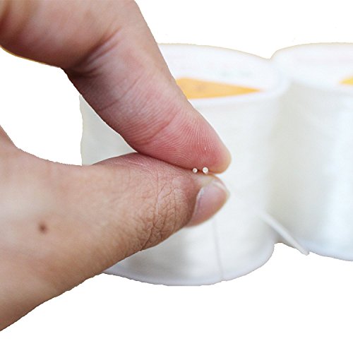 Cristal Cuerdas Transparente El  stico Cordeles para Brazalete Collar    1mm 
