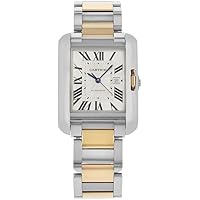 Cartier Tank Anglaise W5310037 18K Rose Gold & Steel Automatic Ladies Watch