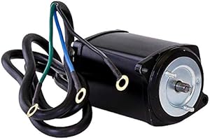 RAREELECTRICAL New Tilt Trim Motor Compatible With Mercury Outboard 35Hp 40Hp 50Hp 60Hp 70Hp 220Hp By Part Numbers 99186T 186757 18-6757