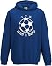 Hat-Trick Designs Queens Park Rangers Football Baby/Kids/Childrens Hoodie Sweatshirt-7-8Yrs-Royal Blue-Born & Bred-Unisex Gift