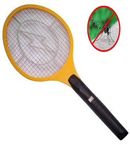 MEDIA WAVE store Raqueta a Pilas Mata Moscas, Mosquitos, arañas e Insectos