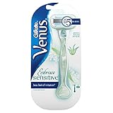 Gillette Venus Embrace Sensitive - Maquinilla para mujer, con estuche