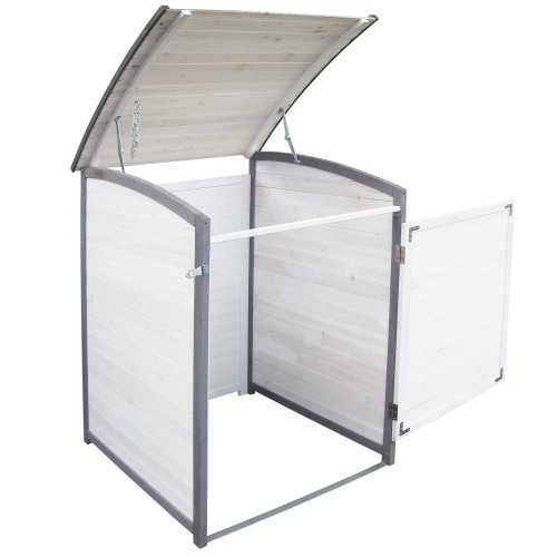 Habau 3142 Mülltonnenbox 240 Liter, 81 x 92 x 124 cm - 2