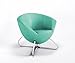 Produktbild Clubsessel ONLY Barsessel Bürosessel Hotel Step Polster Kunstleder VALENCIA, Farbe:V5056 - Jade