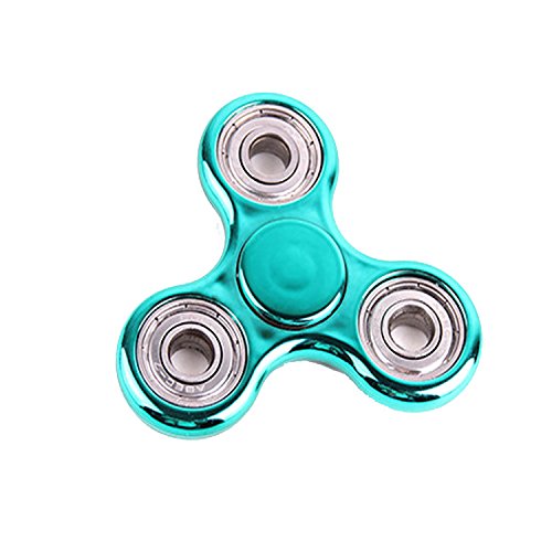 L-FENG-UK Hand Fidget Finger Spinner Focus Reduce Stress Tool (Green)