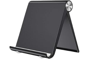 VOVIGGOL Support Téléphone Bureau Porte Smartphone Table Repose Téléphone Portable Socle Smartphone Stand Compatible avec iPhone 16 15 14 13 12 11 Pro Max Mini, Samsung Galaxy, Xiaomi, Huawei