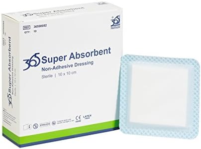 365 Super Absorbent Dressing 20 x 20 cm - Pack of 10 (Ref 36590084)