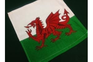 Wales Welsh Flag Face flannel cloth by welshsuperstore welsh gifts