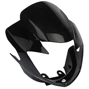 ARYAN TRADING CO Headlight Visor for Apache (Black)