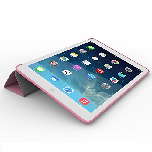 Khomo iPad Mini 4 Hülle Case Rosa Gehäuse mit doppelten Schutz ultra dünn und leicht, Smart Cover – Dual Pink - 4