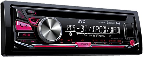 JVC KD-DB97BT USB/CD-Receiver (DAB+, Front-AUX, Bluetooth) schwarz