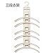 Produktbild Home und Diverses DIY-Aufhänger Kombination Schrank hängenden Hosen rack Schrank Kleidung Storage Rack Schal mehrschichtige Kunststoff Kleiderbügel drei Kleiderbügel 1a