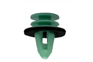 Tuqiang 10 pezzi Rivets en plastique pour voitures Clip de rivet Fixation de doublure d'aile Rivet de fixation de carrosserie Fixation Universal Car Lock (stile 123)