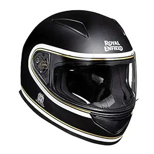 Royal Enfield SP Border Stripe Helmet Matt Black XL