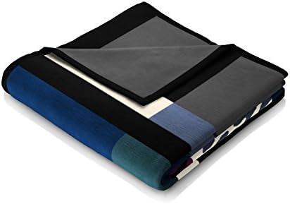 Biederlack Exquisite Blanket Throw, Cotton Blend, Mixologie, 150 x 200 cm