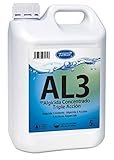 Tratamiento inicial: Añadir 2 litros/100 m3 de agua