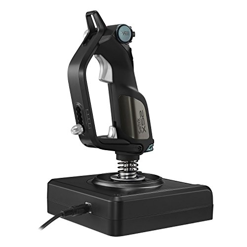 Logitech G Saitek X52 Pro Flight Control System - Sistema de Control para simuladores  Color Negro