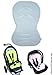 Byboom® Baby Seat Cover Moby with summer and winter sides, universal for Baby Seat/Car Seat e.g. for Maxi Cosi/Römer for Pram or Buggy, Color: Grey