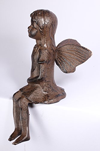 Wunderschöne große Elfe aus Gusseisen - 2