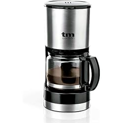 TM Electron TMPCF005 machine à café 6 tazas acier inoxydable