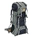 Produktbild Wokee 60L Wasserabweisend Im Freien Reiserucksack Trekkingrucksack Survival Bag Herren Umhängetasche (Grau)