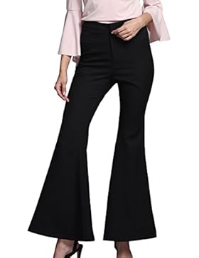 Aisuper -  Pantaloni  - flare - Donna