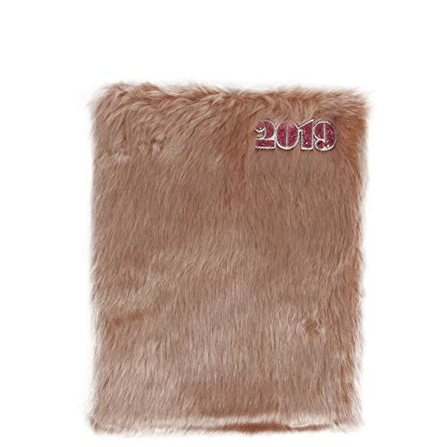 Preisvergleich Produktbild 2019 Terminplaner, A5, flauschig, Pink