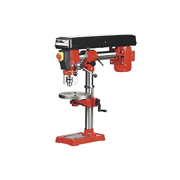 Sealey GDM790BR Säulen-Radialbohrmaschine Tischbohrmaschine mit 5 Geschwindigkeiten