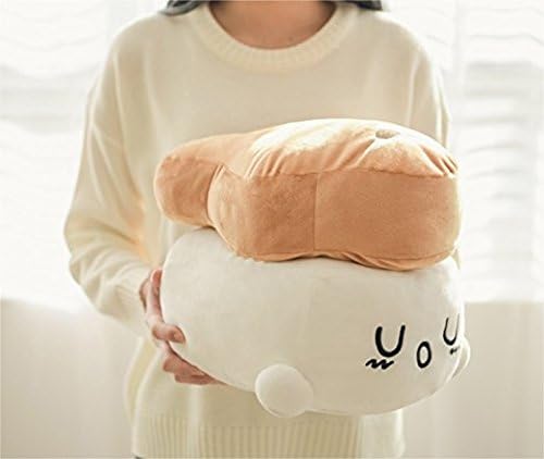MANTTANG - 12" Sushi Cushion Fish Bread Plush Toy Bedding Cute Pillow Choba Soft Cotton
