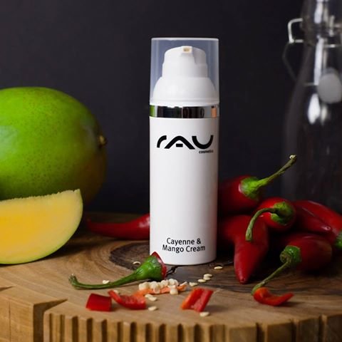 Gesichtscreme mit Chilli – RAU Cayenne & Mango Cream 50 ml – hocheffektive Anti-Aging-Pflege - 3