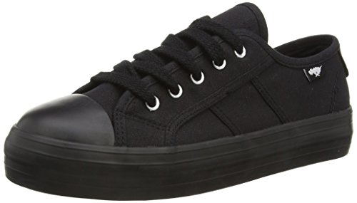 Rocket Dog Magic, Women's Low-Top Trainers, Black (Black), 4 UK