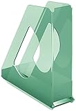 Contenido: 1x Revistero Esselte, Verde, Dimensiones (AnxAlxP): 72 x 256 x 260 mm, Peso: 185 g, Colour'Ice, 626280