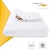 Produktbild ComfortAce Belfast 220x240 cm Bettdecke Bauwolle Bezug antiallergisch für Allergiker,Hochwertiger Microfaser aus 100% Polyester,Soft-Komfort Bettdecken aus Hohl-Faser Waschbar,Weiß MEHRWEG