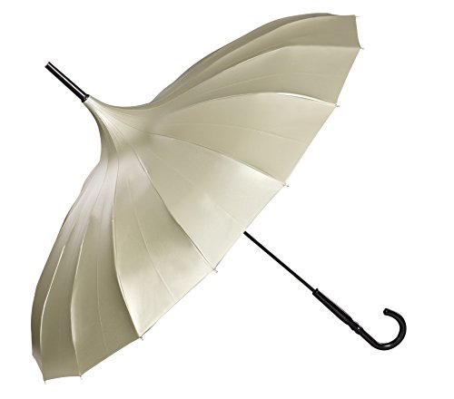 VON LILIENFELD Paraguas Sombrilla Nupcial Boda Mujer Pagoda Cécile Bronce