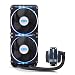 Produktbild EMPIRE GAMING [NEUHEIT] Empire Cooler 240 - Watercooling-Kit PC AlO Gamer Wasserkühlung Lüfter 120 mm x 2 PWN CPU Intel und AMD