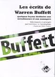 Image de Les Ecrits de Warren Buffett : Quelques leçons destinées aux investisseurs et aux managers