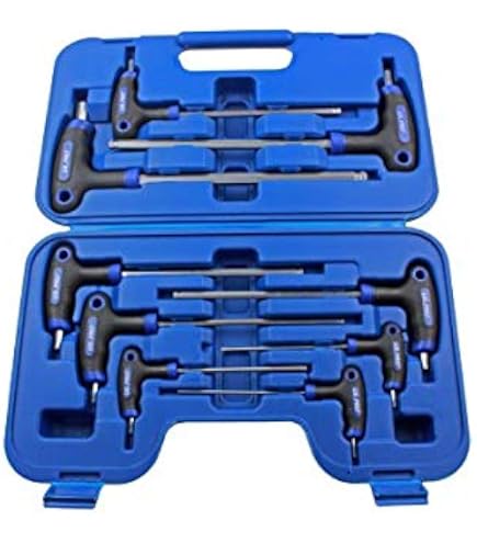 Titan Sechskantschlüssel-Set, T-Griff, 6-teilig (2–6 Mm) – Praktisch Für Feinarbeiten