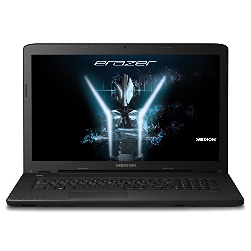 Medion Erazer P7647  30022546  17 3-inch Laptop Intel Core i7-7500U 2 7 GHz   3 5 GHz Turbo Processor  8GB RAM  2TB HDD 256GB SSD  Full HD Display  19