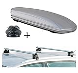 Für Ihren Volkswagen Passat Alltrack 5 Türer ab 2015, Relingträger und Dachbox im Set.