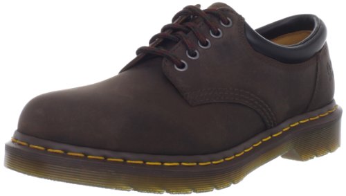 Dr. MartensMen's 5 Eye Shoe Oxford, Dark Brown Crazy Horse, 5 UK