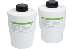 Grünbeck 114032 exaliQ Mineralstofflösung 2x3 Liter, weiß inkl. SanVo Viskosetuch