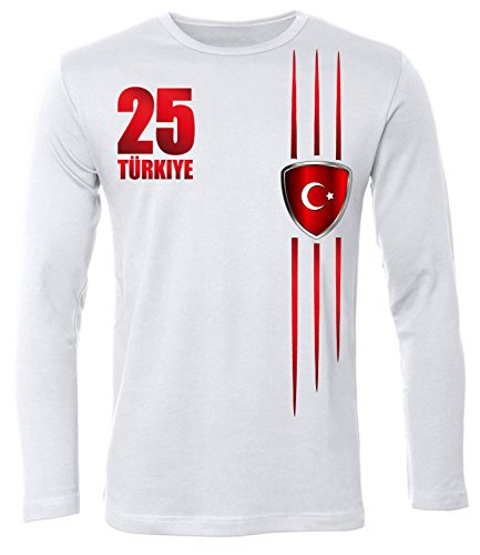 TÜRKEI FANSHIRT 3216 Herren Longsleeve (HL) Gr. XL