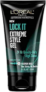 LOreal Paris Advance Hairstyle Lock It Extreme Style Gel - 5.1 oz