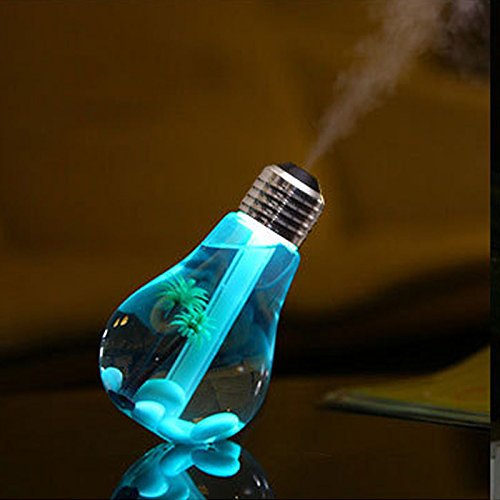 DOXUNGO Luftbefeuchter USB Luftbefeuchter Sieben Farbwechsel Im Winter zu Hause Retro Mini Luftbefeuchter